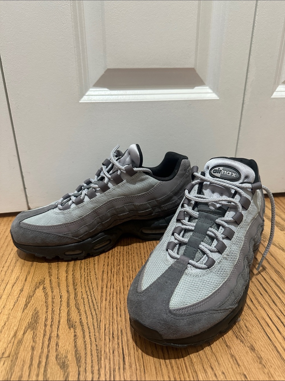 2019 Nike Air Max 95 Premium OG SZ 8 Anthracite Grey Black Essential